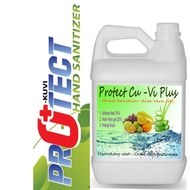 Hand Sanitizer Gel Protec Vi Plus Aroma Lemon 5 Liter Standar WHO