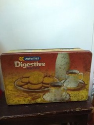 老香港麥維他消化餅鐵罐