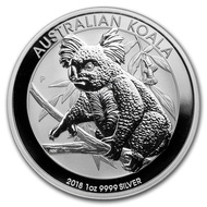 Koin Perak Koala 2018 - 1oz Fine Silver Coin