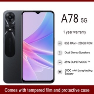 A78 5G Smartphone 8GB RAM + 256GB ROM | 33W SUPERVOOC | 50MP AI Dual Camera