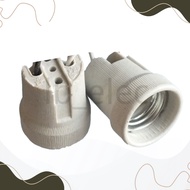 porcelain socket bulb base holder screw E27 for lamps bulb