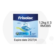 FRISOLAC STEP 1 9 × 400G  | 0 - 12 Months Expire date 2027