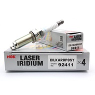 NGK Laser Iridium High Ignitability Spark Plug DILKAR8P8SY 92411 for Acura Integra MDX RDX TLX Honda