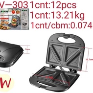 Avinas 303 Sandwich Maker Home Toaster Sandwich Stove 12pcs/C d91
