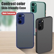 [Allthebest] Soft Case Xiaomi Pocophone F3 / Poco F3 Aero Color Button Matte Frame