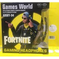 THE ULTIMATE MOBILE GAMING HEADSET FOR P4/SMARTPHONE ARMY-94