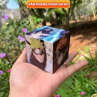 Rubik 3x3 printed with Naruto anime image - Rubik Anime - Rubik Naruto