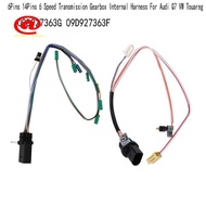 2PCS 09D927363G 09D927363F 09D 6Pins 14Pins 6 Speed Transmission  Internal Harness for