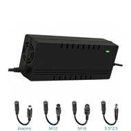 【User-friendly】 54.6v 2a Lithium Ion Charger 48v Scooter Charger Joyor S5 F5s G5 Urbatter C1 Pro M6