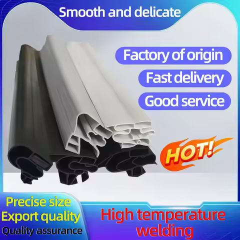 2.5m Refrigerator Door Seal Strip Strong Magnetic Eco PVC Durable Wear-Resistant Freezer Door Gasket