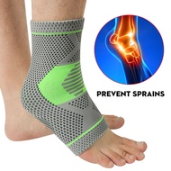 Ankle Brace Compression Support Sleeve for Injury Recovery, Joint Pain. Achilles Tendon Support, Pla