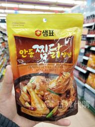 現貨 韓國食品 膳府 Sempio 安東燉雞 韓式醬料 醬料包 醬汁調理包 調理包 料理包 210g