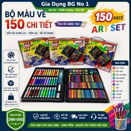 COLOR SET 150 Piece – ART SET FOR KIDS & beginners kids activity set diy craft