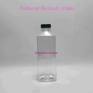 1000 ml Kale Plastic Bottle Natural Box / Kale Bottle / Drink Bottle / Literan Coffee Bottle / Plast