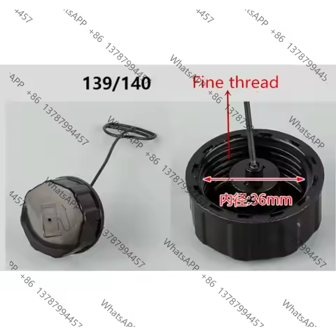 Brush Cutter Fuel Tank Cap Fit 139F 140F TU26 GX35 G26L G35L G45L S35 1E40F 1E44F 1E48F 1E32F NB411