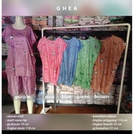 Ghea midi oneset suit, cool rayon suit, daily sleepwear