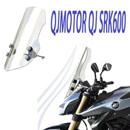 New QJMOTOR QJ SRK600 Accessories Windshield Sports Windshield Wind Deflector Suitable For MOTOR QJ 