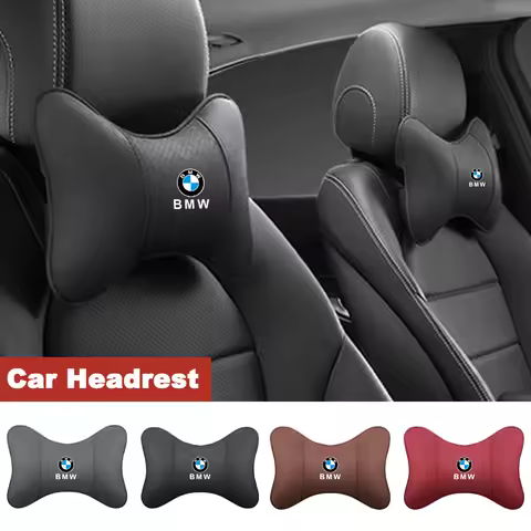 Breathable Car Headrest Neck Support Seat Pillow Protect Neck For BMW X1 X2 X3 X5 X4 X6 X7 G30 G20 G