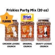 Purina Friskies Party Mix 20 oz [3 Flavors] Best Before Oct 2025