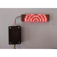 STOPLAMP RUNNING TEXT WIFI MODULE + LED READY TO USE