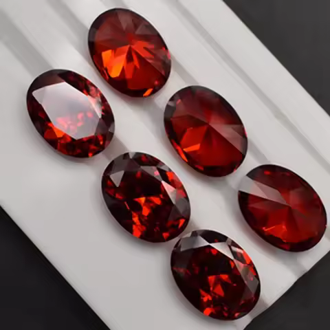 Large Natural Mined Unheated 15.0 Cts 12x16mm Red Sapphire Brillaint Red Oval Cut AAAA+ Loose Gem