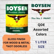 ▨♟☞Boysen Liter QDE Paint for Wood Metal Quick Drying Enamel