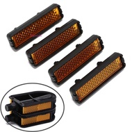 HARRIETT Bicycle Pedal Reflector Vintage Night Cycling Clip Tube Bike Parts