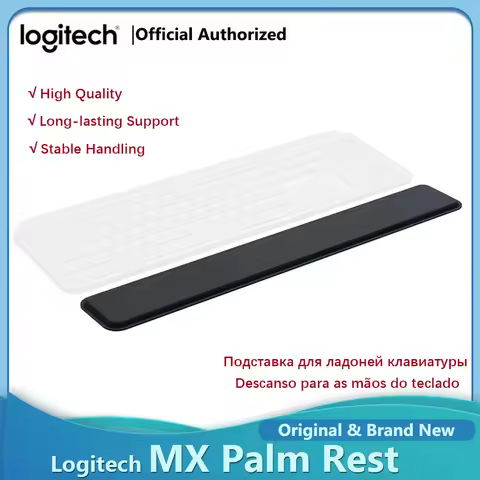 Logitech MX Palm Rest Keyboard Wrist Hand Rest Pad MX Keys/Craft Comfortable Durable Anti-Slip Pad F
