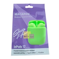 TERLARIS HEADSET BLUETOOTH WIRELESS I12 MACARON TWS AIRPOD | COD