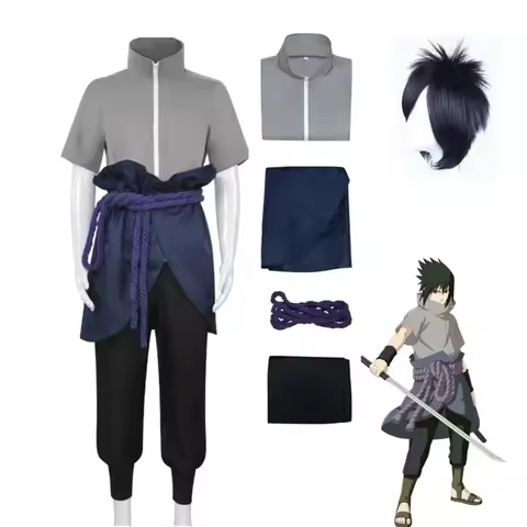 Halloween Uchiha Sasuke Cosplay Costumes Shippuden Sasuke Third Generation Suit Halloween Costume Gr