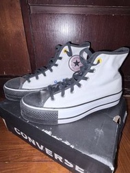 Converse 厚底高筒帆布鞋