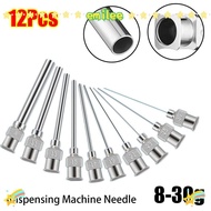 EMILEE 12Pcs Industrial Glue Injection Needle, 8G-30G Fluids Stainless Steel Dispensing|Needle, Blun
