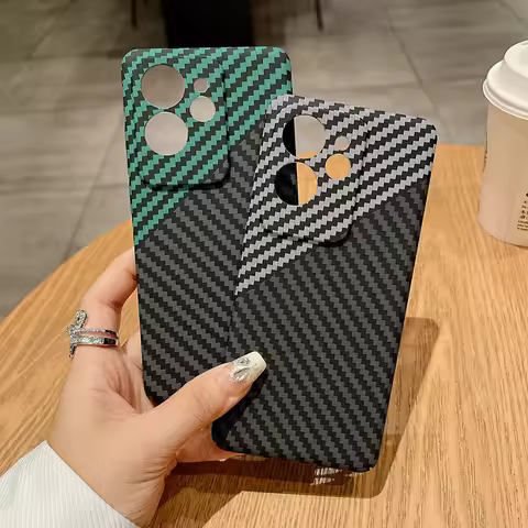Case For Realme GT7 Pro neo 7 Carbon Fiber Texture PC Matte Hard Cover For Realme gt neo7 GT7 Pro 6 