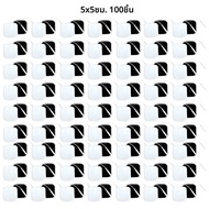 5*5 ซม.Self Adhesive Electrode Pads พร้อมปลั๊ก 2 มม.สําหรับ TENS เครื่องกระตุ้นกล้ามเนื้อไฟฟ้า Patch
