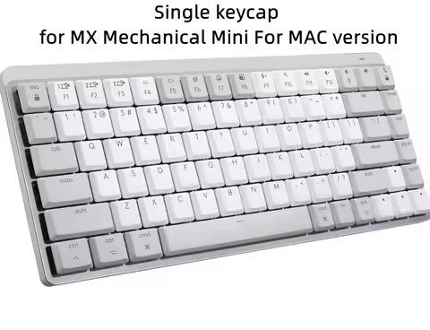 Single key cap For Logitech MX Mechanical Mini KEYBOARD MAC version Pearl White USA layout keycaps