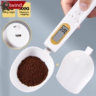 RL 2 Spoons 500g/0.1g Rechargeable Digital Kitchen Scale Set Portable Measuring Spoon Electronic LCD