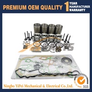 4M40 4M40T overhaul rebuild Kit for Mitsubishi engine PAJERO TRITON MK NM parts