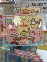 2025年香港正品罐頭豬Lulu豬掛牆月曆