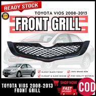 GCAO - Front Bumper Hood Grille Cover Fit for Toyota Vios  2008 - 2013 (9296)