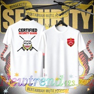 Baju Sulam CSG Security Malaysia edu Design Classic T-shirt Premium Cotton Printed Short Sleeves Tee