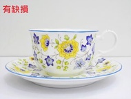 【日本製】🔵NARUMI鳴海 骨瓷咖啡杯🔵復古 日式 古董 老物 舊物 早期 桌上 裝飾 居家布置 佈置 花盆 0314