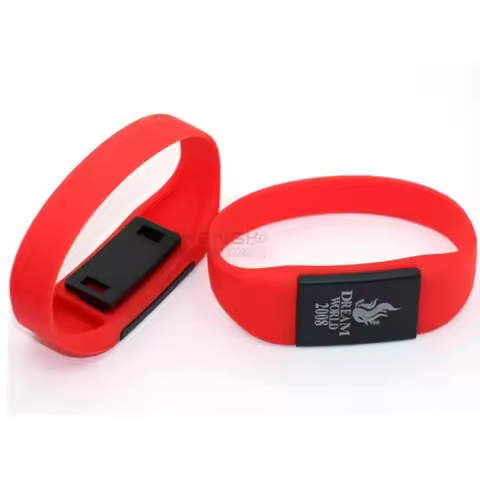 Rewritable IC 13.56MHz UID Chip Card Changeable MF 1K S50 NFC Bracelet RFID Silicone Wristband For A
