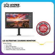 LG 31.5" 32UN880 5ms 60Hz UltraFine™ Display 4K HDR10 Ergonomic Type-C Compatible Monitor