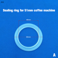 JIA เครื่องชงกาแฟ51 58มม. อุปกรณ์เสริมแหวนซีลยางซิลิโคนแหวนซีลยางปะเก็นแหวนยาง