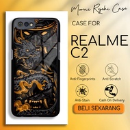 Case Hp Realme C2 Casing Realme C2 Dragon 06 Casing Hardcase Softcase Glossy 2d Case