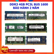 Laptop Ram DDR3, DDR3L 2G-4Gb-8Gb Bus 1066/1333/1600 original disassembled product,