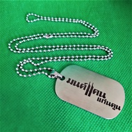 Dog Tag ทหาร ป้ายห้อยสไตล์ทหาร สแตนเลสแท้ ไม่ลอกไม่ดำไม่เป็นสนิม สลักชื่อภาษาไทยได้