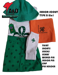 Senior Scout for Girls TYPE B Complete Uniform