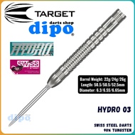 TARGET HYDRO 03 (90% Tungsten) - TARGET Swiss Steel Darts