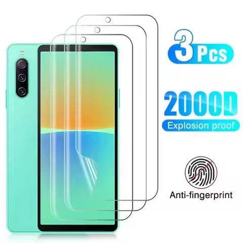 3Pcs Hydrogel Film Screen Protector For Sony Xperia Z T2 C5 XA XA1 XA2 Ultra Not Glas For Xperia R1 